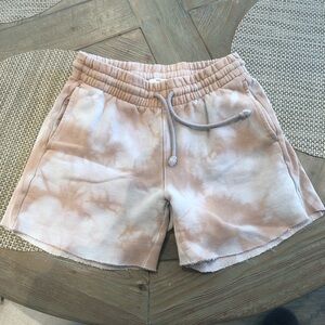 TNA Boyfriend Beige Sweats Shorts